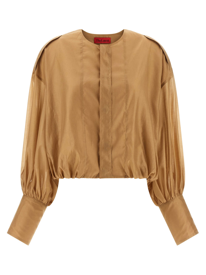 THELATEST Diana Beige Lyocell Blouse