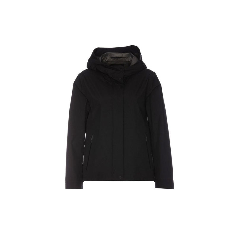Herno Black Polyester Shell Jacket for Women