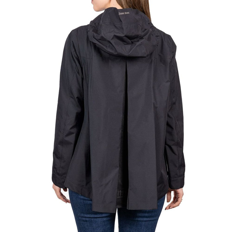 Herno Black Polyester Shell Jacket for Women