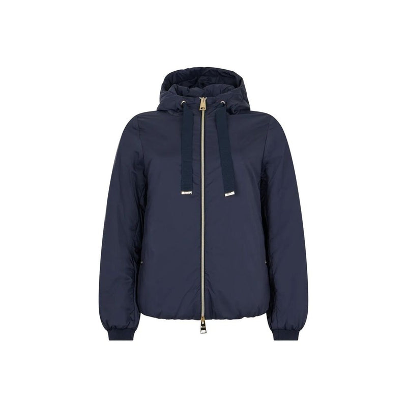 Herno Blue Polyamide Full-Length Jacket for Women