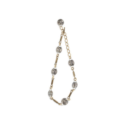 Collier en laiton argenté Versace