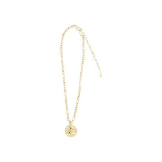 Collier Versace en laiton doré