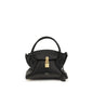Balmain Black Calf Leather Bos Taurus Handbag