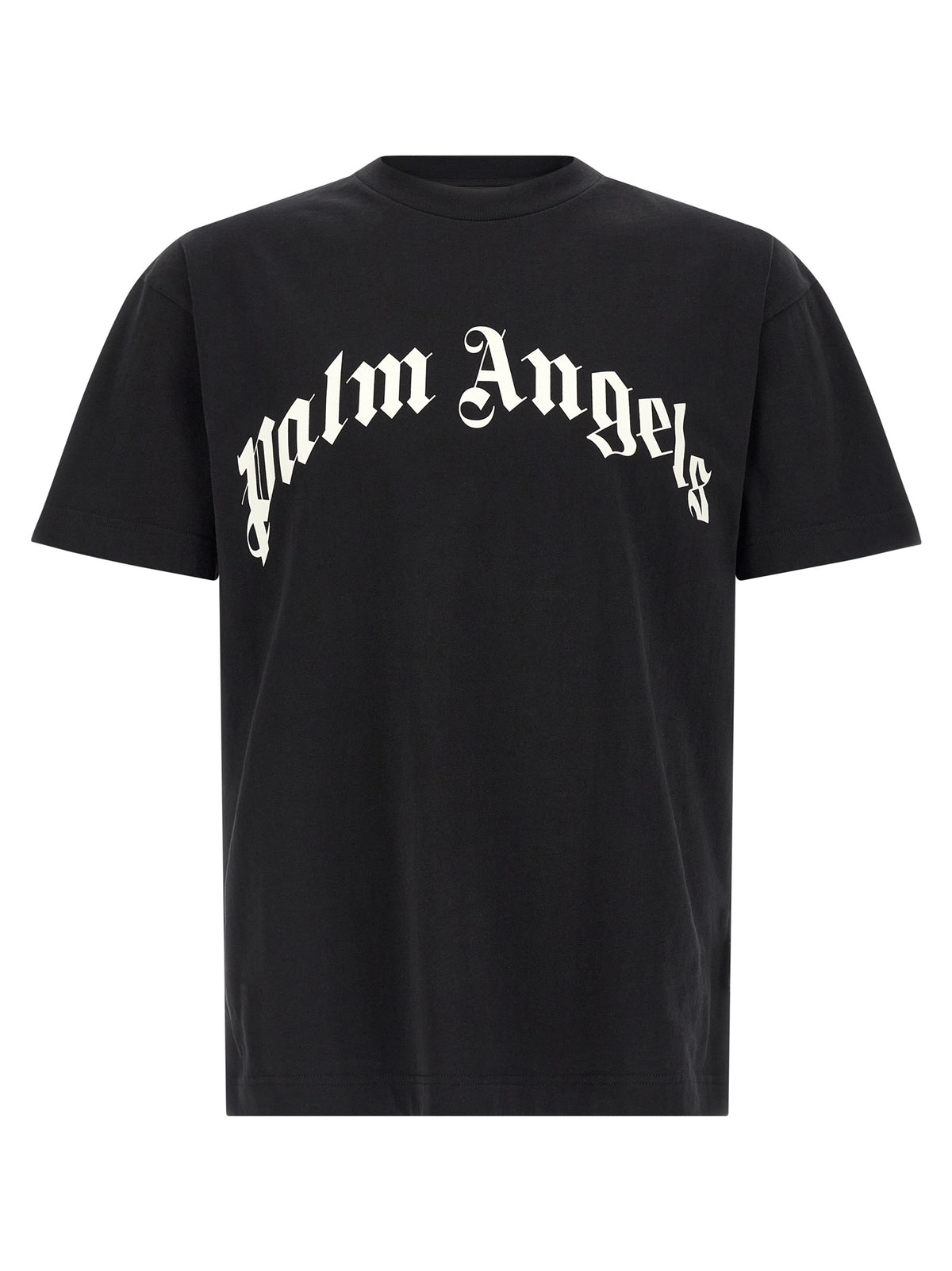 T-shirt bicolore en coton Palm Angels