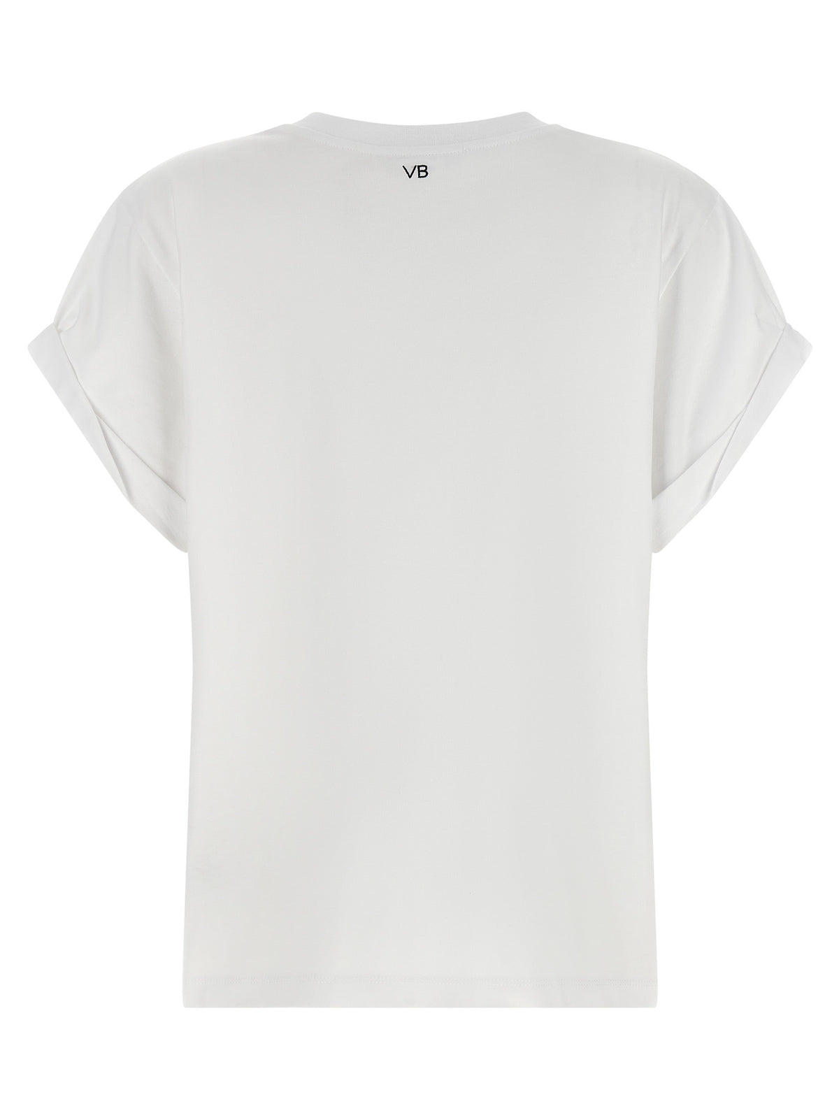 Victoria Beckham Tilly White Cotton T-Shirt for Women