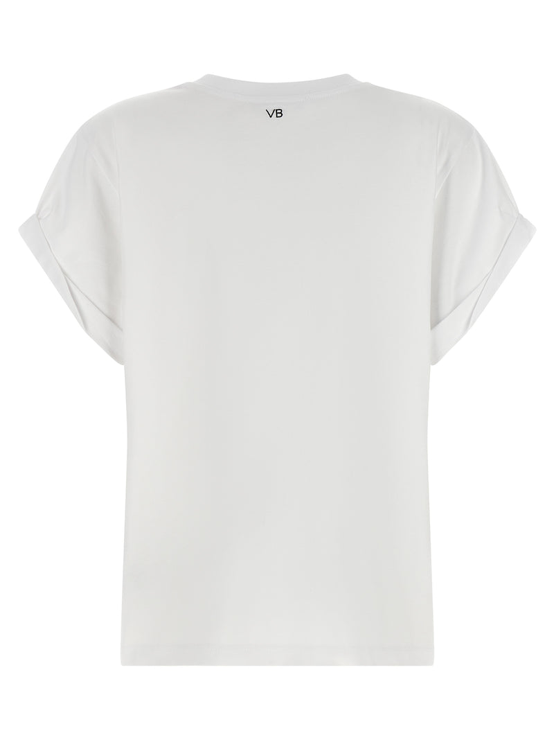 Victoria Beckham Tilly White Cotton T-Shirt