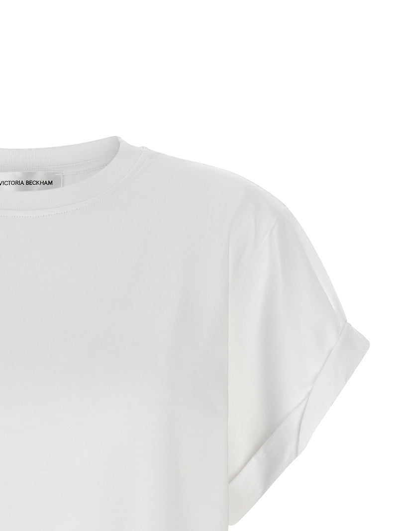 Victoria Beckham Tilly White Cotton T-Shirt