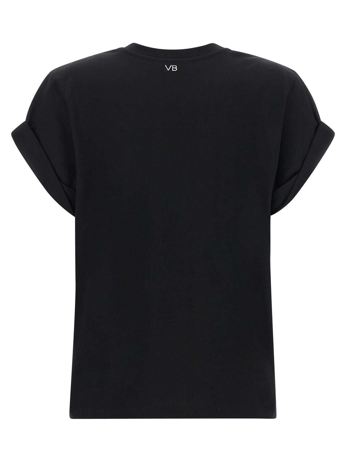 Victoria Beckham Tilly Black Cotton T-Shirt