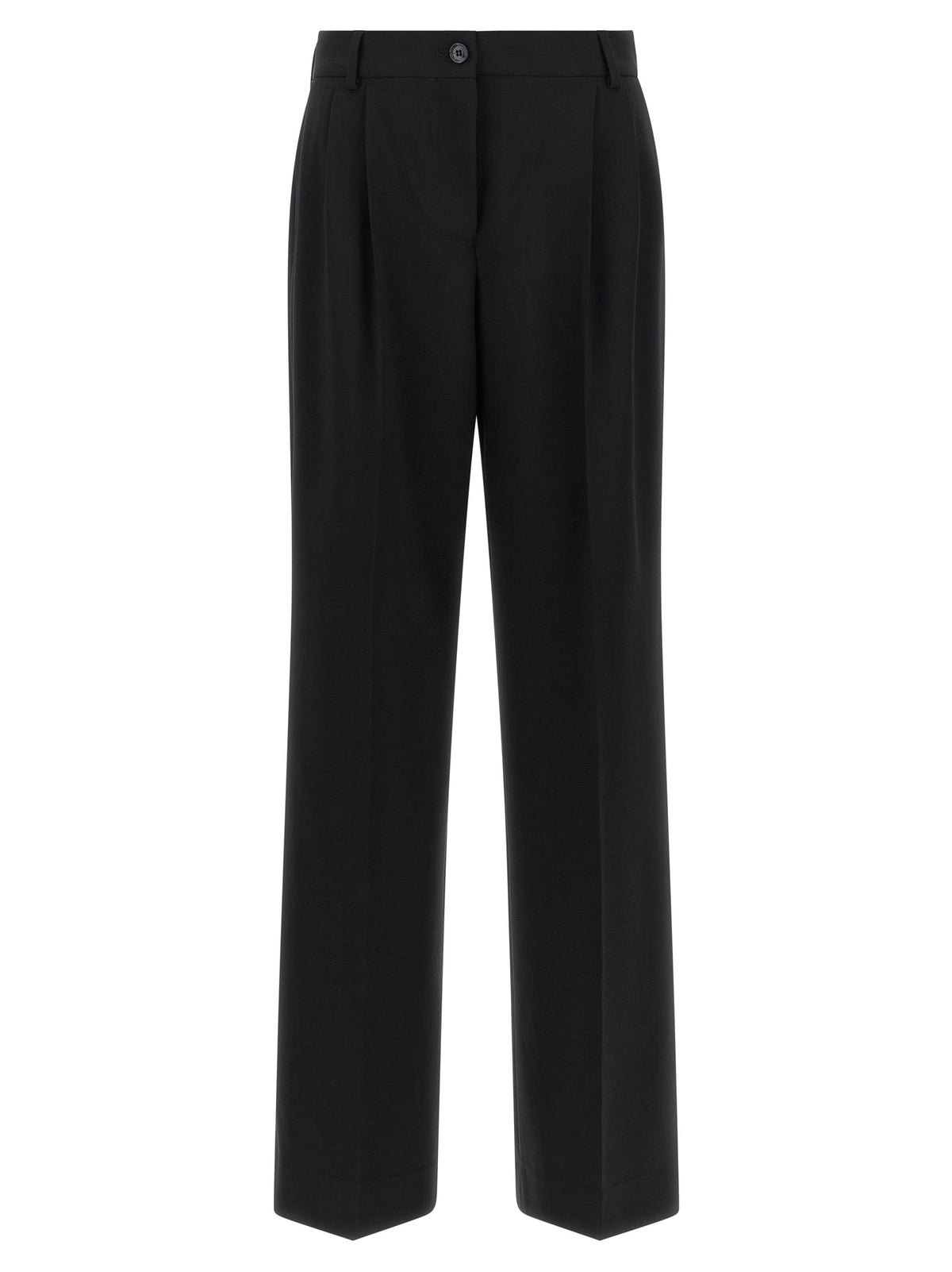 Pantalon décontracté Dolce & Gabbana en laine vierge noire
