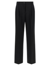 Pantalon décontracté Dolce & Gabbana en laine vierge noire
