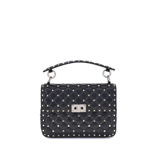 Sac à main Valentino Garavani en agneau noir Ovis Aries Aries