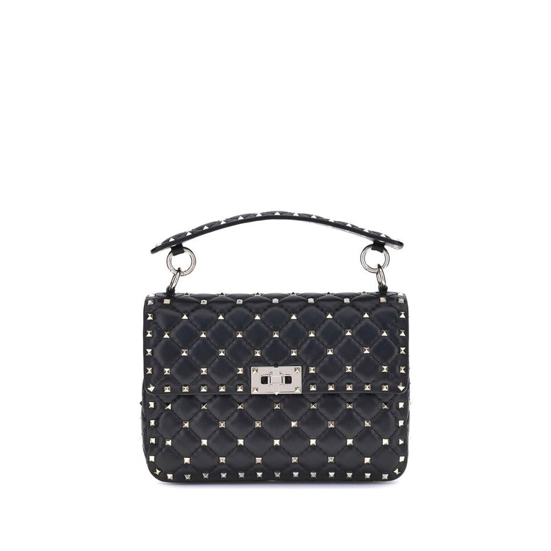 Valentino Garavani Black Lamb Ovis Aries Aries Handbag