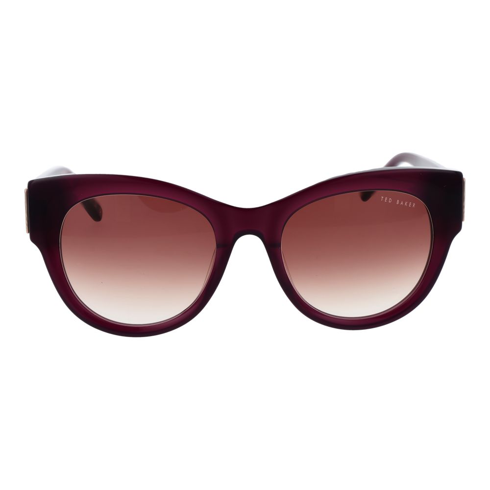 Ted Baker Purple Acetate Cat Eye Sunglasses