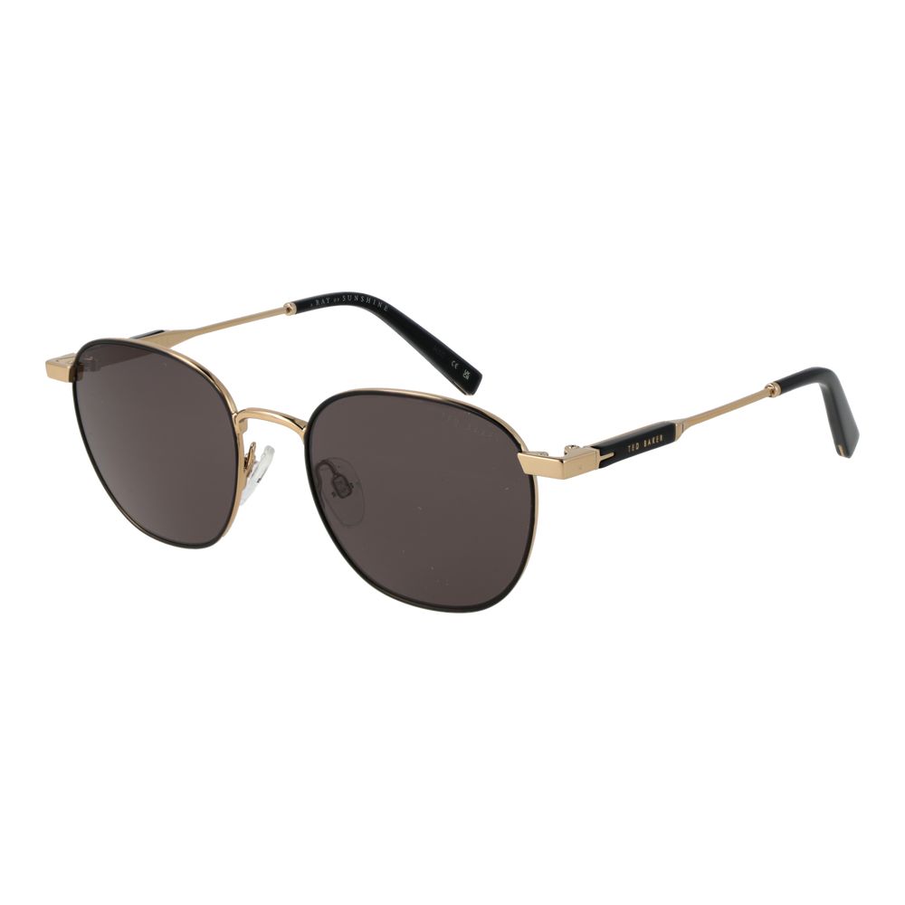 Lunettes de soleil en métal noir Ted Baker