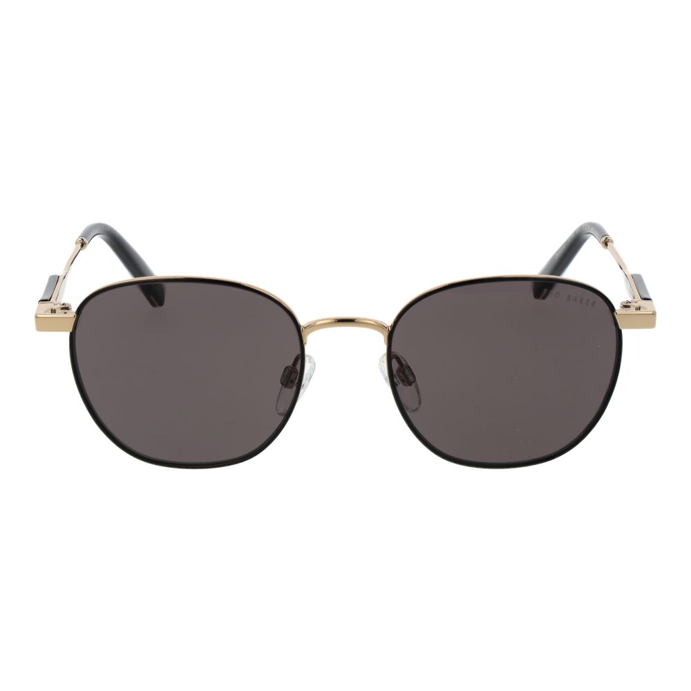 Lunettes de soleil en métal noir Ted Baker