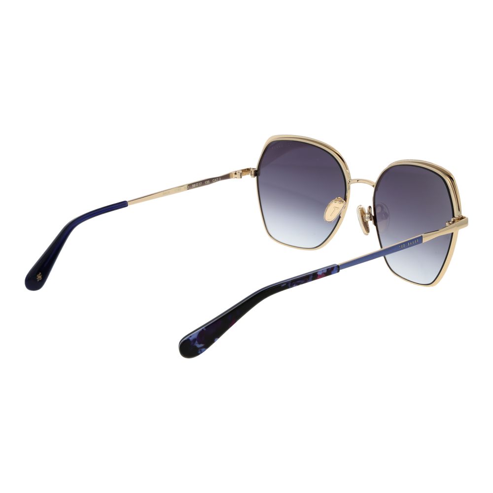 Ted Baker Gold Metal Sunglasses for Women