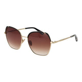 Lunettes de soleil en métal doré Ted Baker