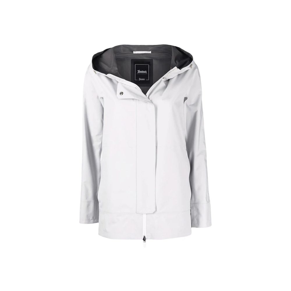 Herno Gray Polyester Shell Jacket for Women