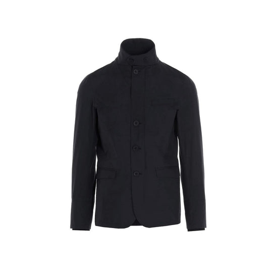 Herno Black Polyester Jacket for Men