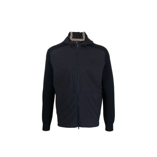 Herno Blue Cotton Jacket for Men
