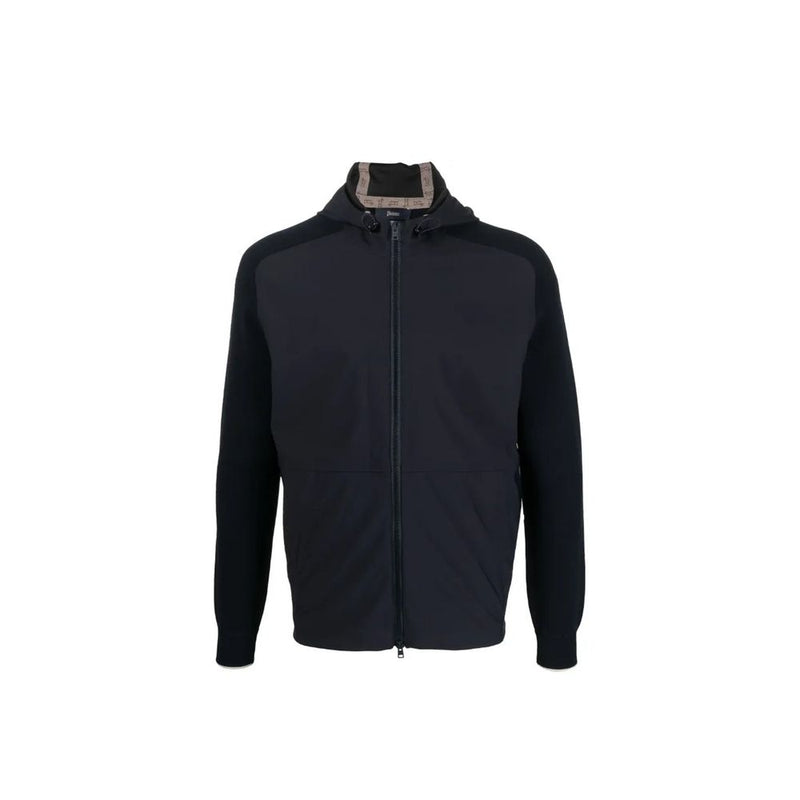 Herno Blue Cotton Jacket for Men