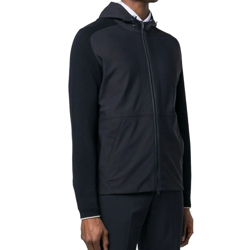 Herno Blue Cotton Jacket for Men
