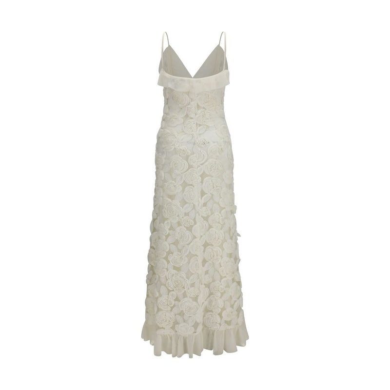 Nissa Beige Polyester Cocktail Dress - Elegant Evening Wear