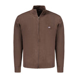 Norway 1963 Brown Zip Cardigan for Men - Comfortable & Stylish