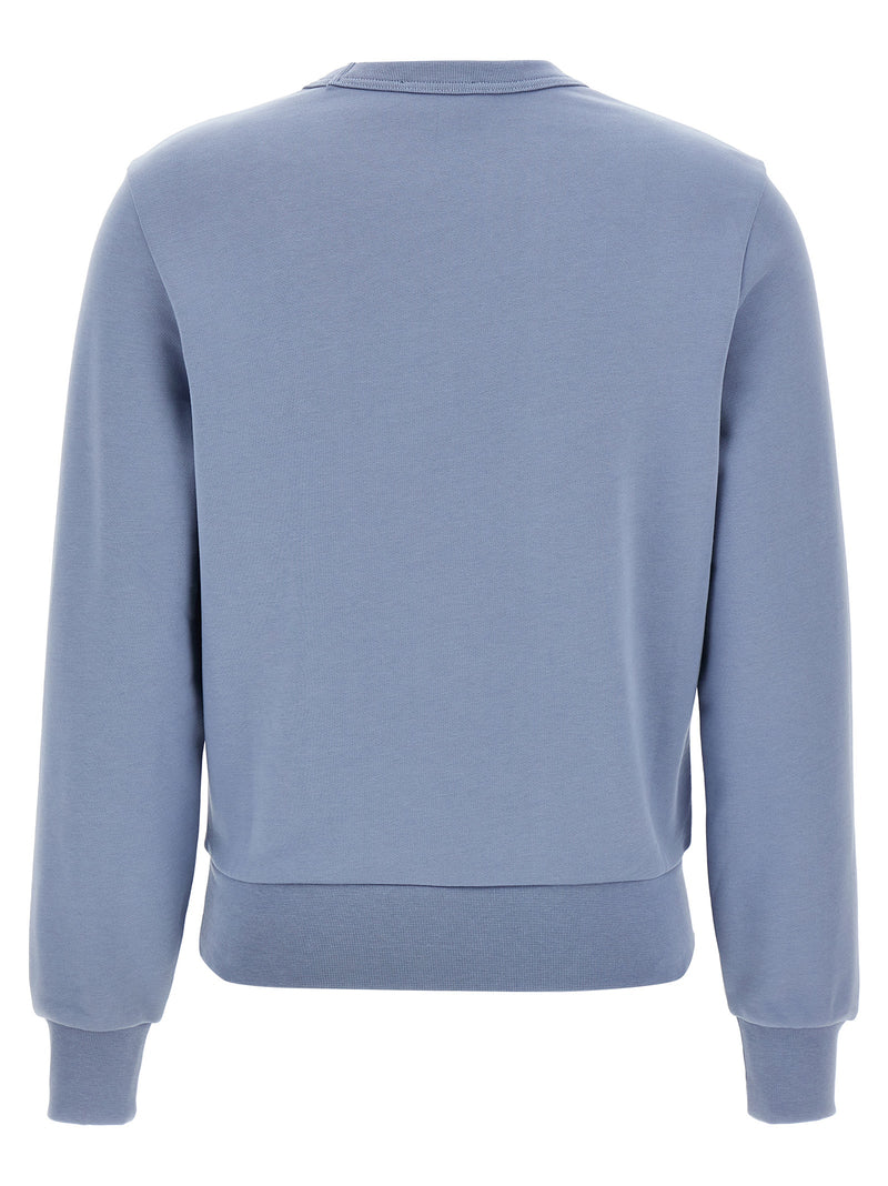 A.P.C. Blue Cotton Sweatshirt