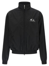 Balenciaga Black Cotton Bomber Jacket for Women