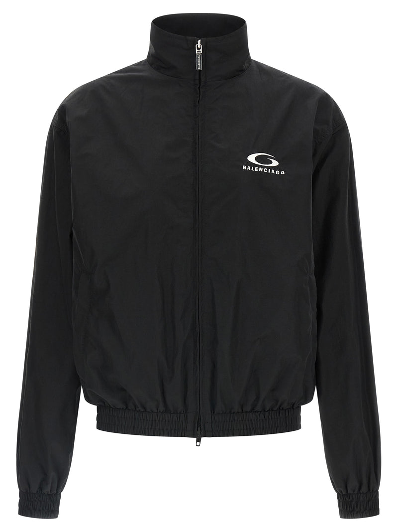 Balenciaga Black Cotton Bomber