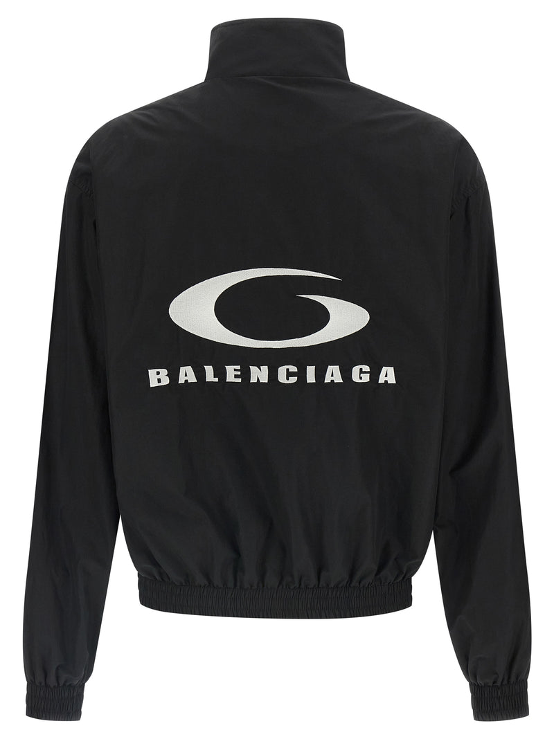 Balenciaga Black Cotton Bomber