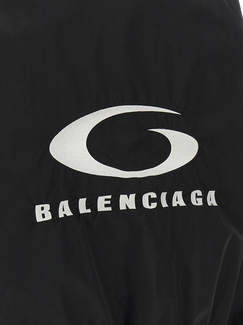Balenciaga Black Cotton Bomber