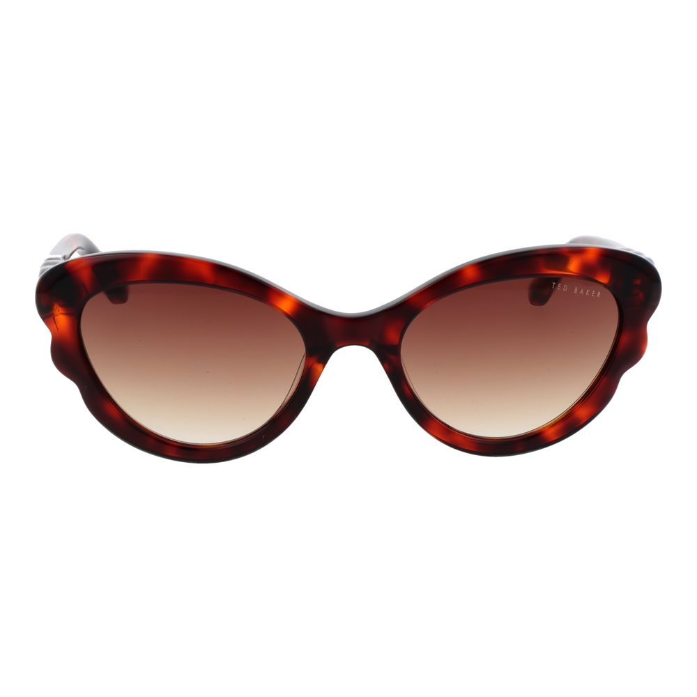 Ted Baker Brown Acetate Sunglasses - Cat Eye Style