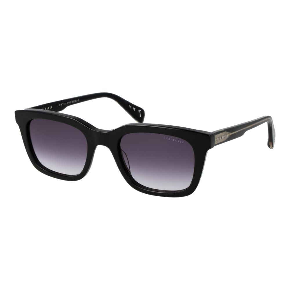Ted Baker Black Acetate Sunglasses for Men