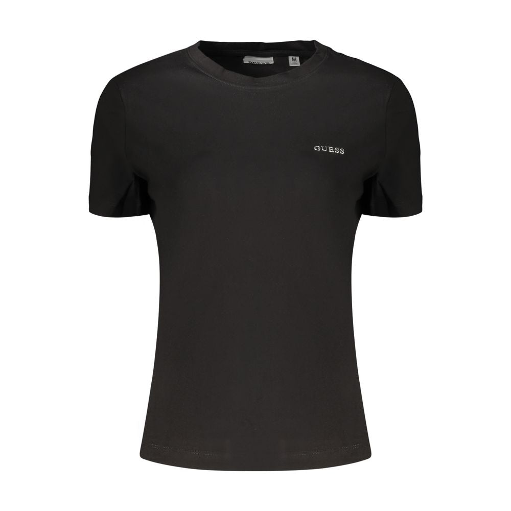 Guess Jeans Black Cotton Women's T-Shirt