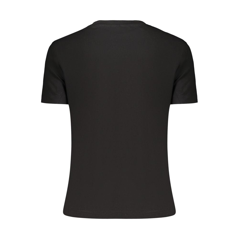 Guess Jeans Black Cotton Women's T-Shirt