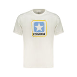 Converse White Cotton Men's T-Shirt