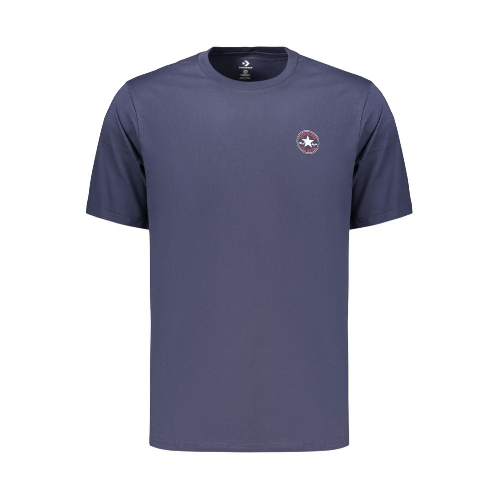 Converse Blue Cotton Men's T-Shirt - Stylish & Comfortable