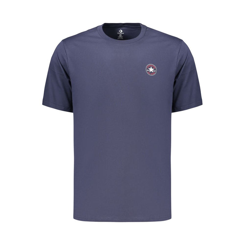 Converse Blue Cotton Men's T-Shirt - Stylish & Comfortable