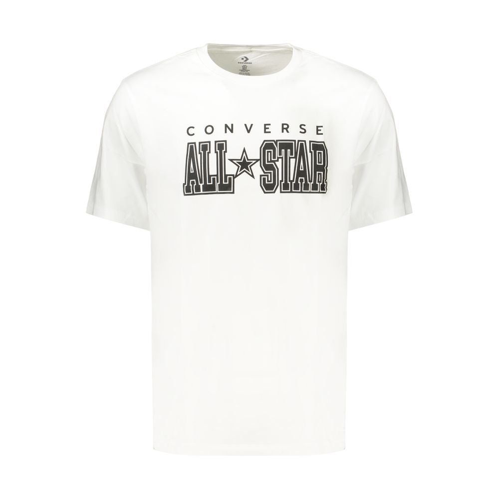 T-shirt en coton blanc pour homme Converse