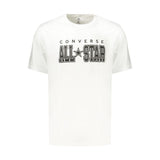 T-shirt en coton blanc pour homme Converse