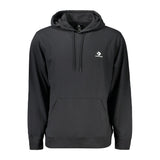 Sweat à capuche pour homme en coton noir Converse