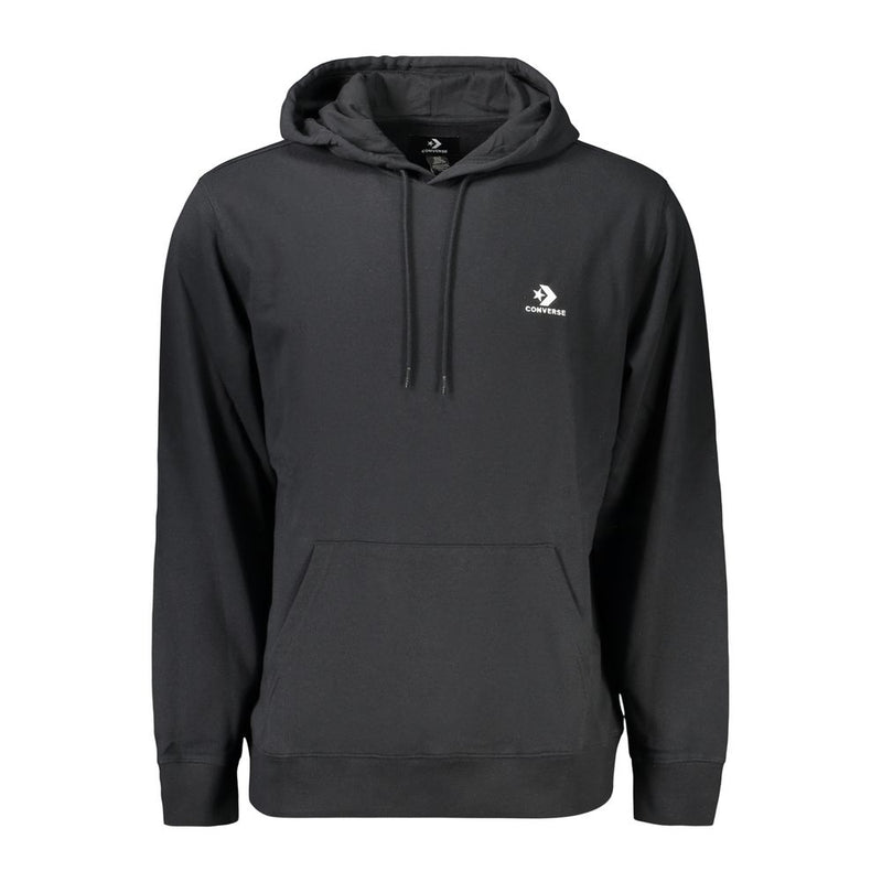 Converse Black Cotton Men's Hoodie