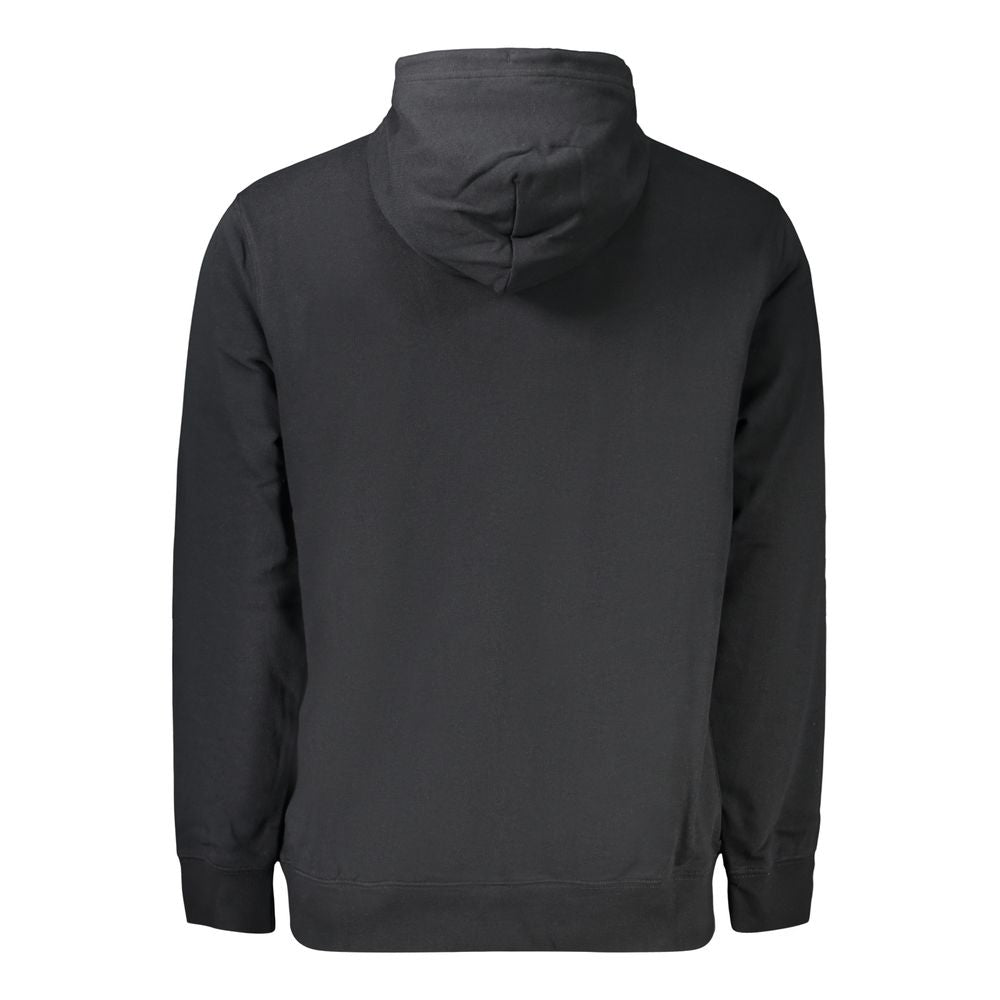 Sweat à capuche pour homme en coton noir Converse