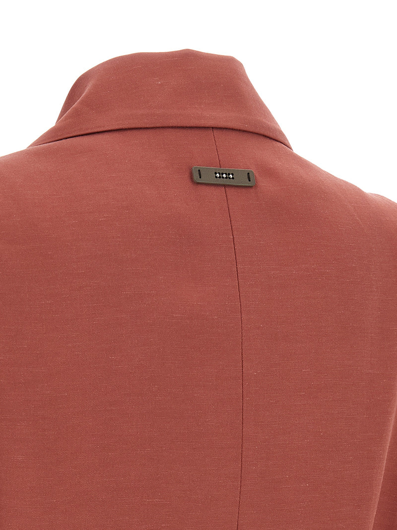 Peserico Multicolor Viscose Sleeveless Jacket