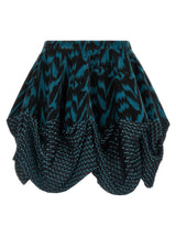 Jupe longue Kiko Kostadinov en coton multicolore