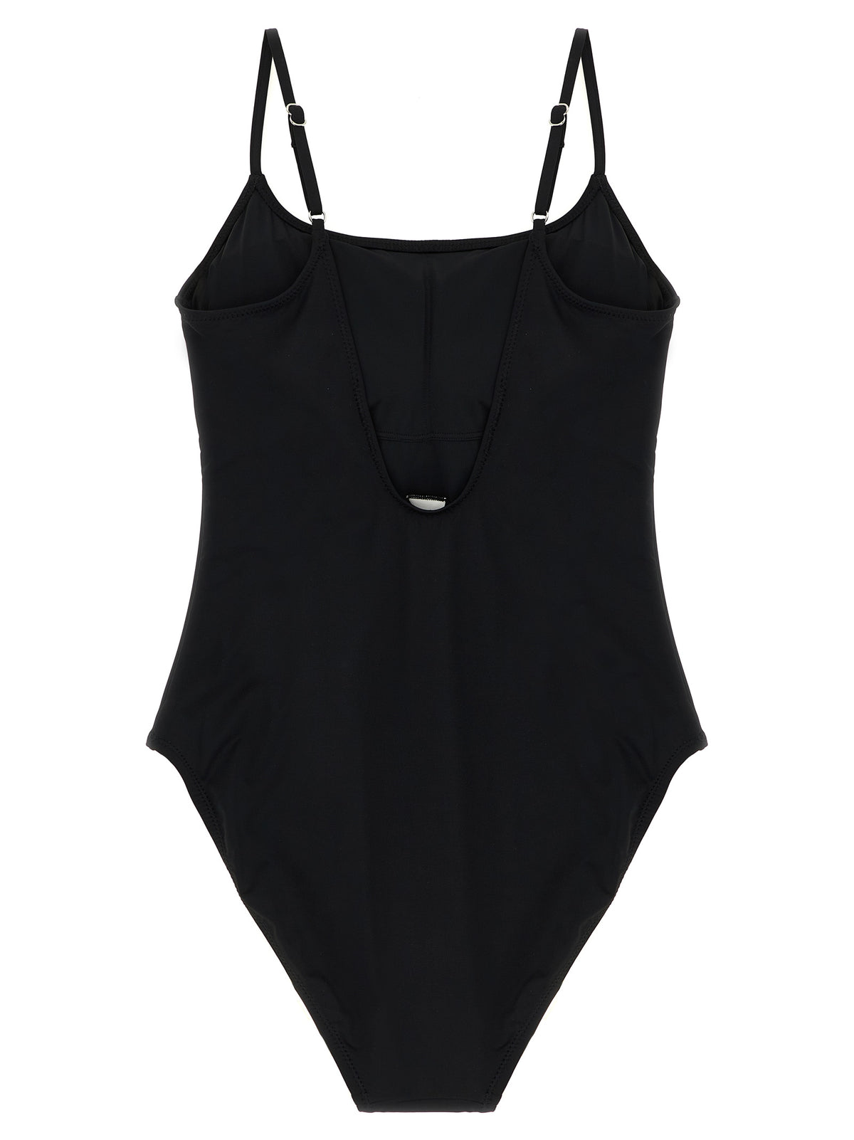 Maillot de bain une pièce en nylon noir Polo Ralph Lauren