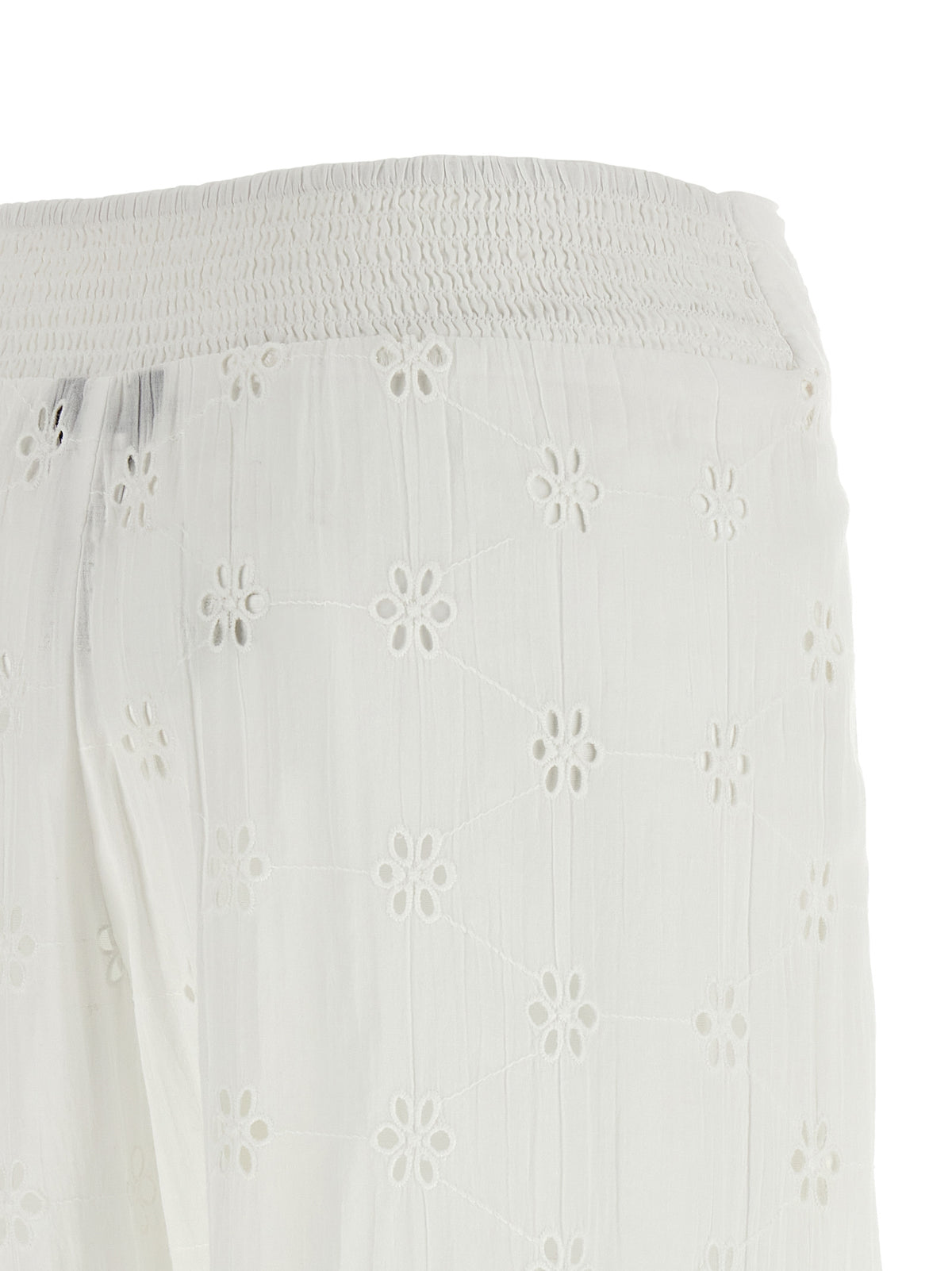 Polo Ralph Lauren White Cotton Wrap Pants for Women