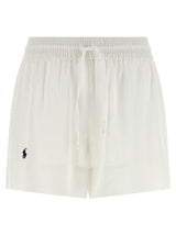 Bermuda Ralph Lauren Polo blanc en coton biologique
